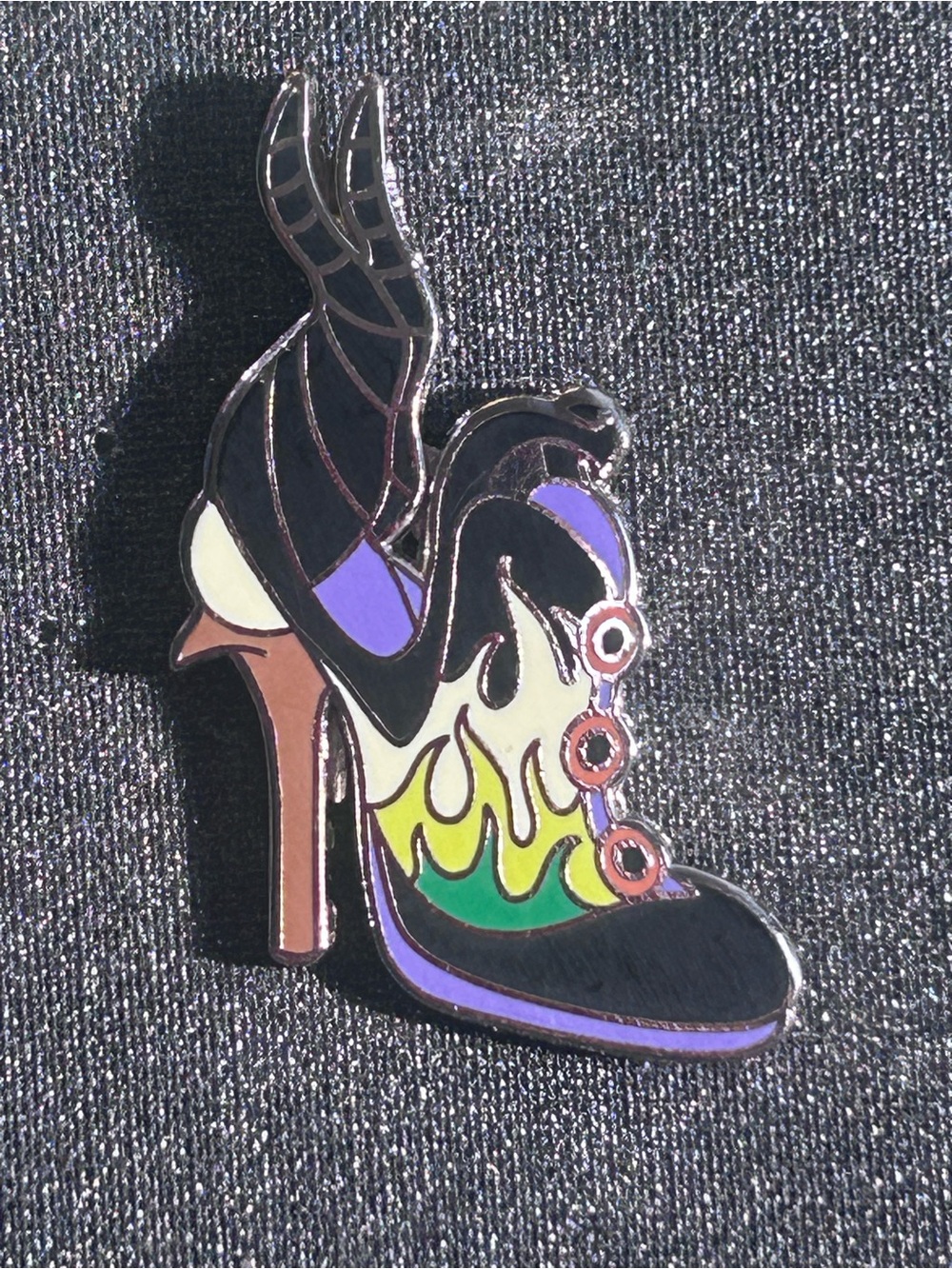 Disney Trading Pin Maleficent Villain Shoe